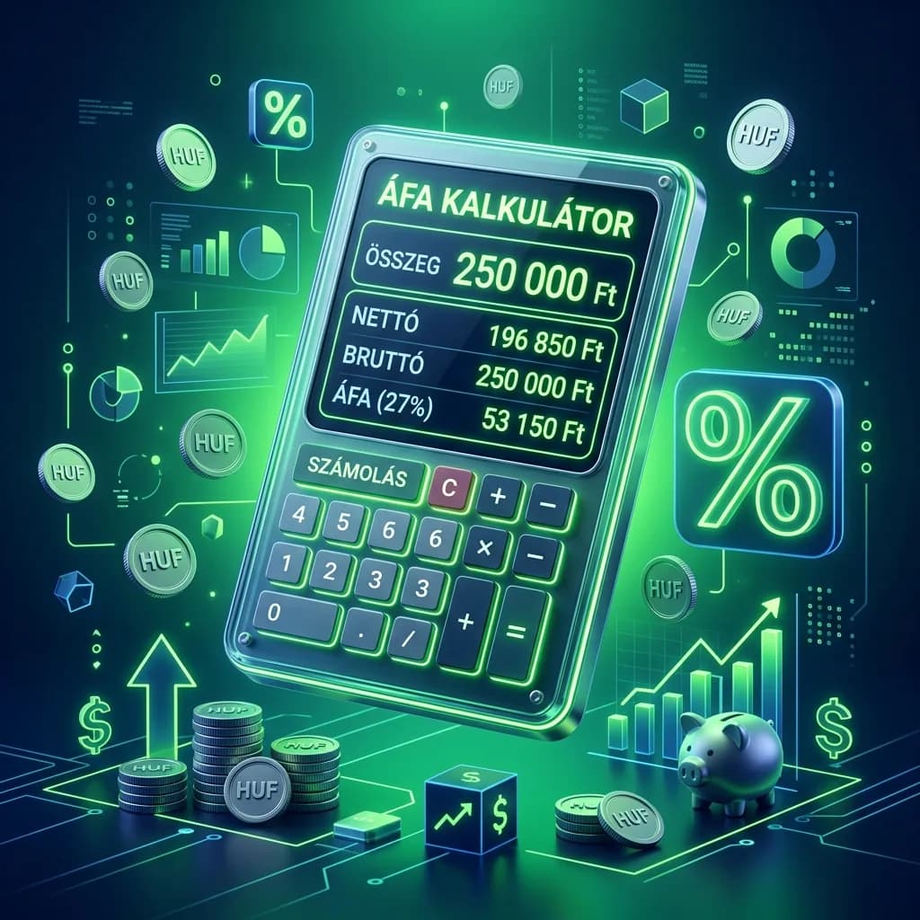 ÁFA Kalkulátor - Hungary Tools