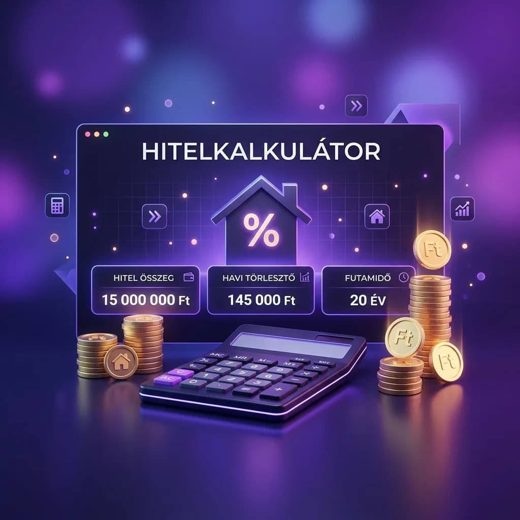 Hitelkalkulátor - Hungary Tools
