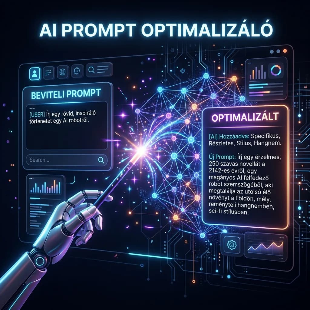 AI Prompt Optimalizáló - Hungary Tools