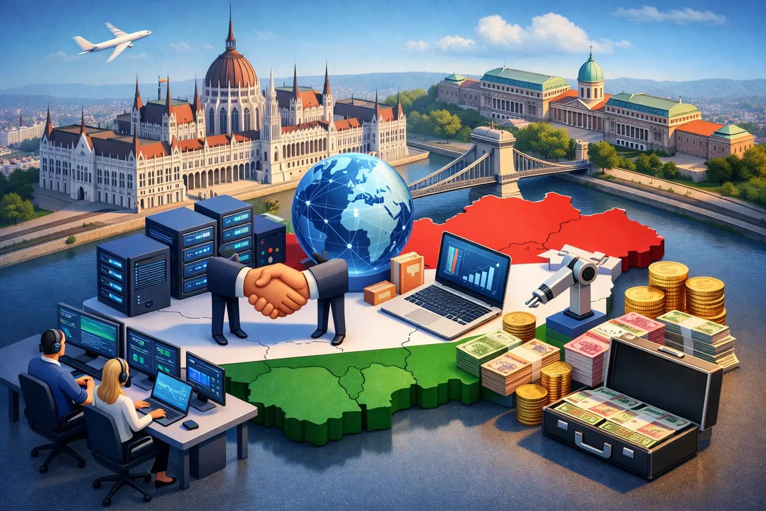 Magyarország 2 milliárd dolláros IT-outsourcing piaca