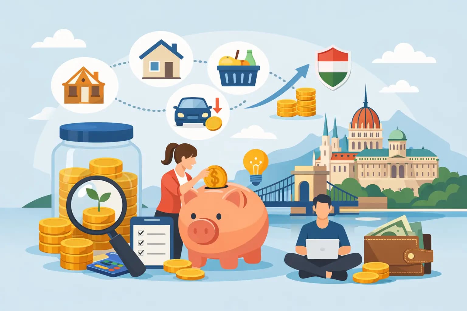 7 tipp a spóroláshoz a havi kiadásokban